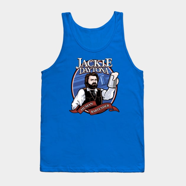 HUMAN BARTENDER - JACKIE DAYTONA Tank Top by jaranan99